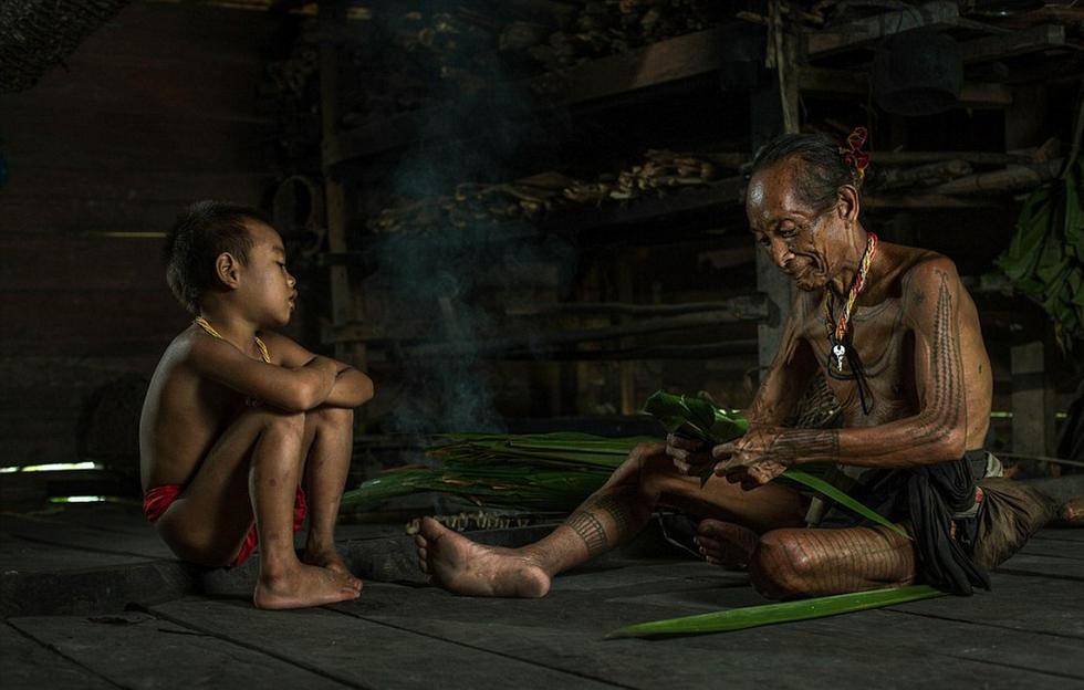 Mentawai的土著部落