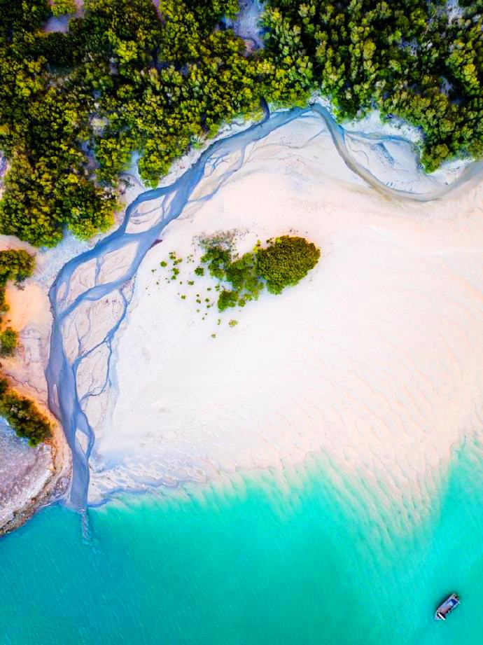 西澳大利亚的海滩美景