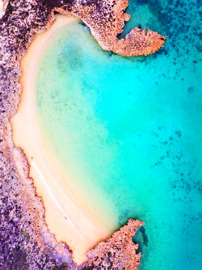 西澳大利亚的海滩美景