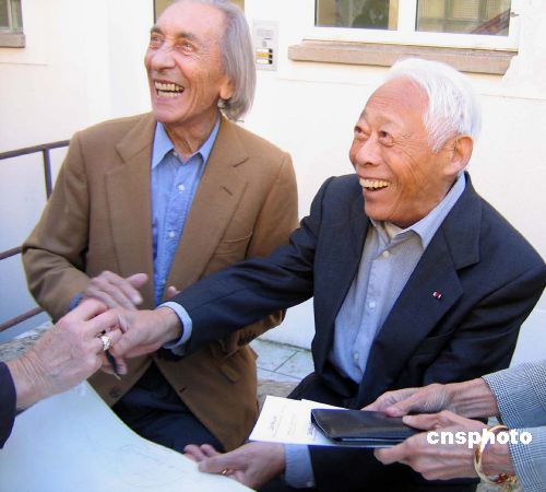 法国华裔著名画家赵无极去世 享年93岁
