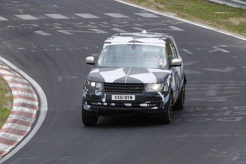 路虎揽胜长轴距版谍照 预计售价7万英镑