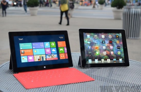 微软继续吐槽：建页面比较Win8平板与iPad