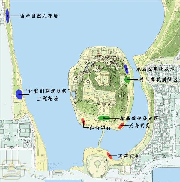 北海公园赏荷花 看蓬莱仙境的优雅景致