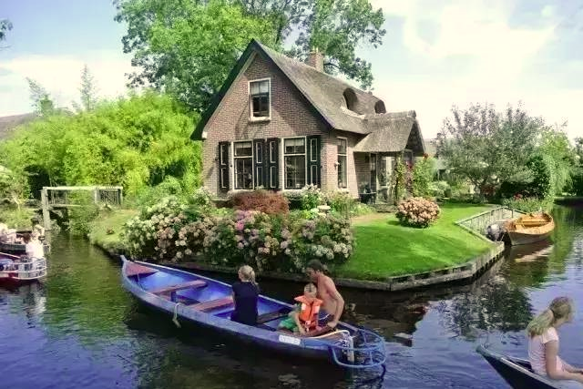 荷兰中北部羊角村